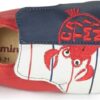 Chaussons Garçon Catimini CALURA Marine Rouge Confort-5