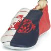 Chaussons Garçon Catimini CALURA Marine Rouge Confort-2