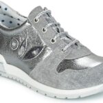 Ballerines Catimini CHOCHOTTE Gris Filles Confort-0