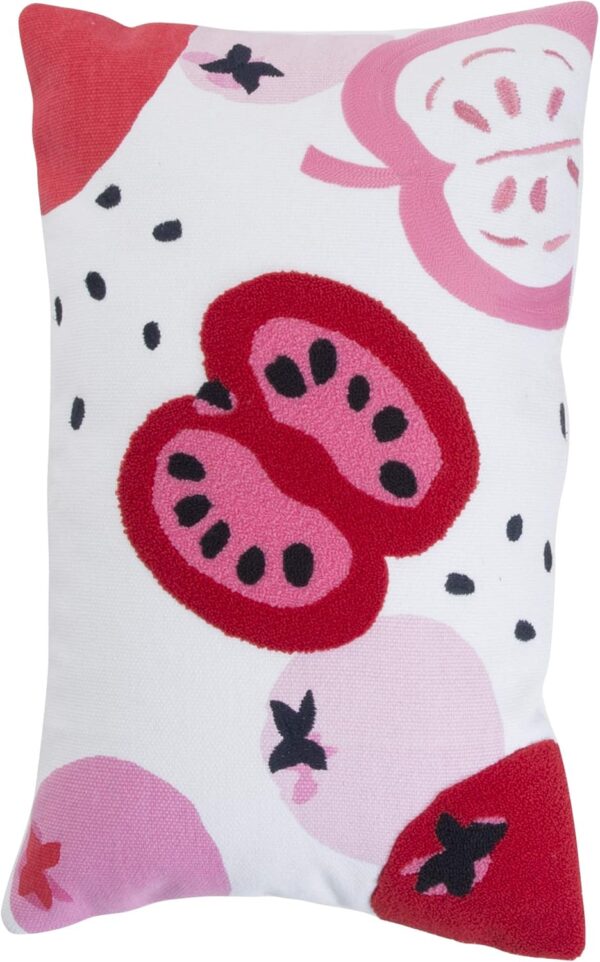 Coussin décoratif enfant Catimini motif tomate 100% coton-0