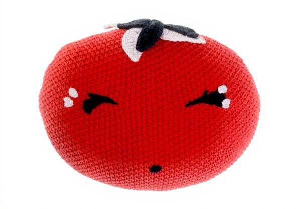Coussin Tomate Kawaii Catimini Décoration Enfant Fait Main