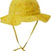 Chapeau bébé fille Catimini jaune pollen lavable 30°C-1