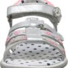 Sandales Catimini Fille Cuir Blanc Bout Ouvert Plat-1