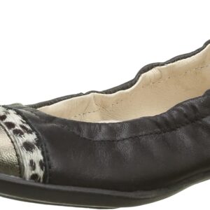 Ballerines Catimini Filles Cuir Noir Léopard Taille 36-0