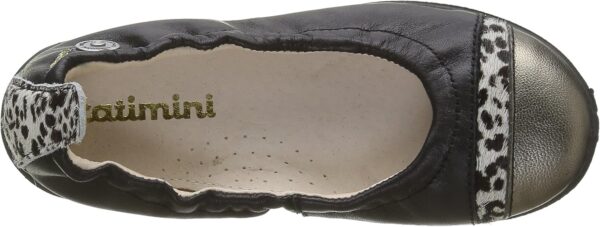 Ballerines Catimini Filles Cuir Noir Léopard Taille 36-4