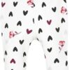 Pantalon fille Catimini floral longueur 24 mois écru-1