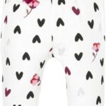 Pantalon fille Catimini floral longueur 24 mois écru-0