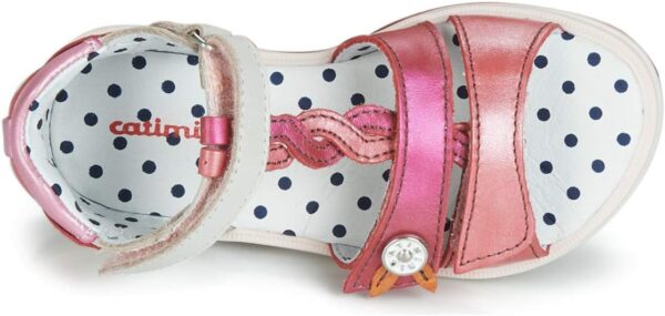 Sandales Catimini Goroka Filles Sable Rouge 24-5