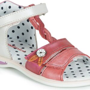 Sandales Catimini GOROKA Filles Sable Rouge Nu-Pieds-0