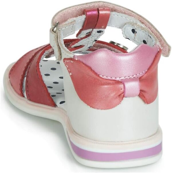 Sandales Catimini GOROKA Filles Sable Rouge Nu-Pieds-4