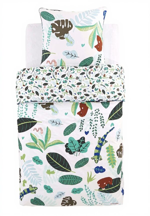 Parure de lit enfant CATIMINI Forêt coton percale