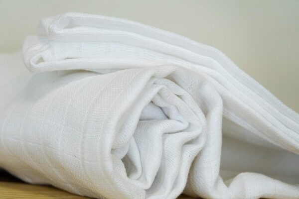 Langes bébé Catimini lot 2 coton côtier bleu blanc-5