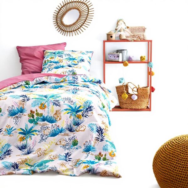 Parure de lit enfant Catimini Nomade coton fille 140x200