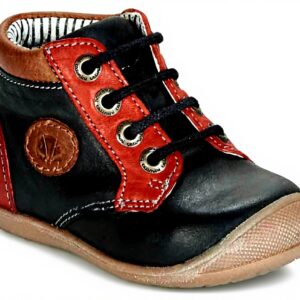 Baskets mode Catimini Raymond Garçons montantes noir-rouge