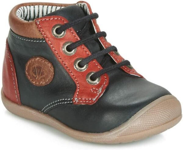 Baskets mode Catimini Raymond Garçons montantes noir-rouge-0