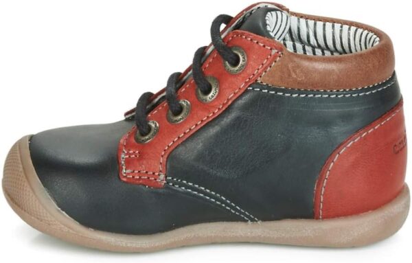 Baskets mode Catimini Raymond Garçons montantes noir-rouge-3