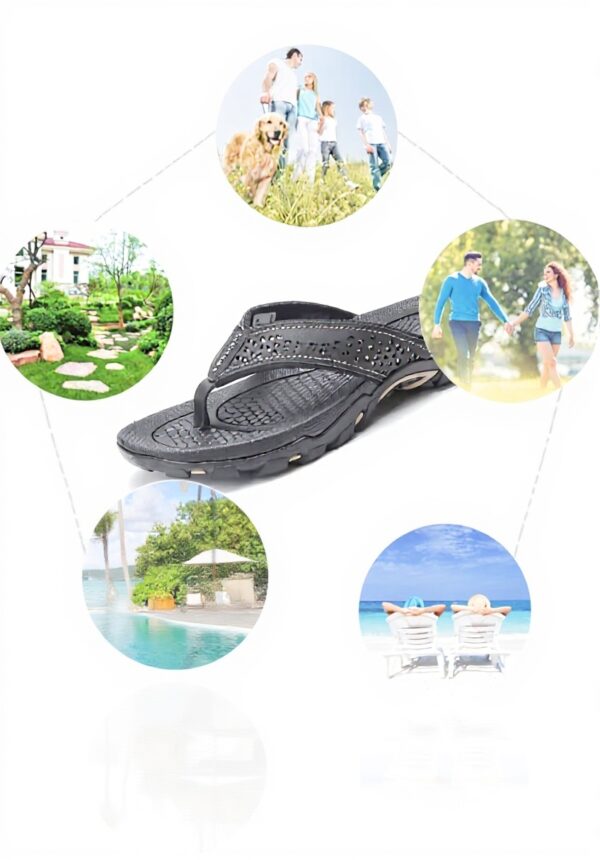 ChayChax Tongs Homme Soutien Voûte Plantaire Sandales Sport