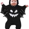 Combinaison Catimini Halloween bébé manches longues capuche-0