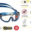 Lunettes de natation Cressi Skylight antibuée 180 vue