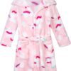 Peignoir de bain enfant CROOUTN ultra doux capuche 2-9 ans-2