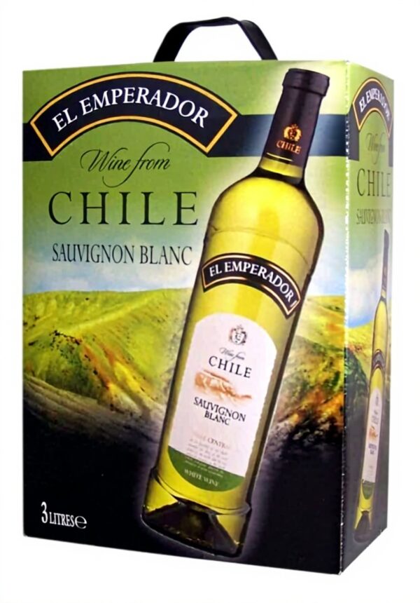 Vin blanc Sauvignon Blanc El Emperador cubi 3L Chili