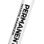 Marqueur blanc permanent EUZUXU 2 mm imperméable verre-0