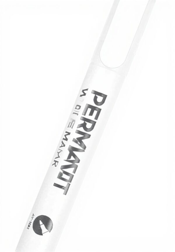 Marqueur blanc permanent EUZUXU 2 mm imperméable verre