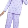 Pyjama fille satin Ewbob confortable cadeau Noël 5-14 ans-2