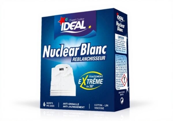 Reblanchisseur Extrême Nuclear Blanc IDEAL Détachant Lessive