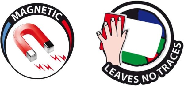 Effaceur magnétique tableau blanc Kores ergonomique léger-5