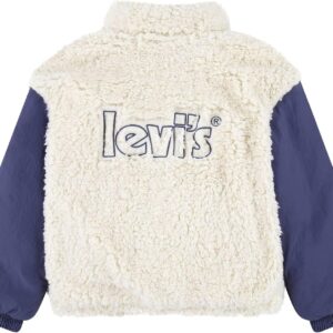 Blouson fille Levi's sherpa capuche coupe ajustée-0
