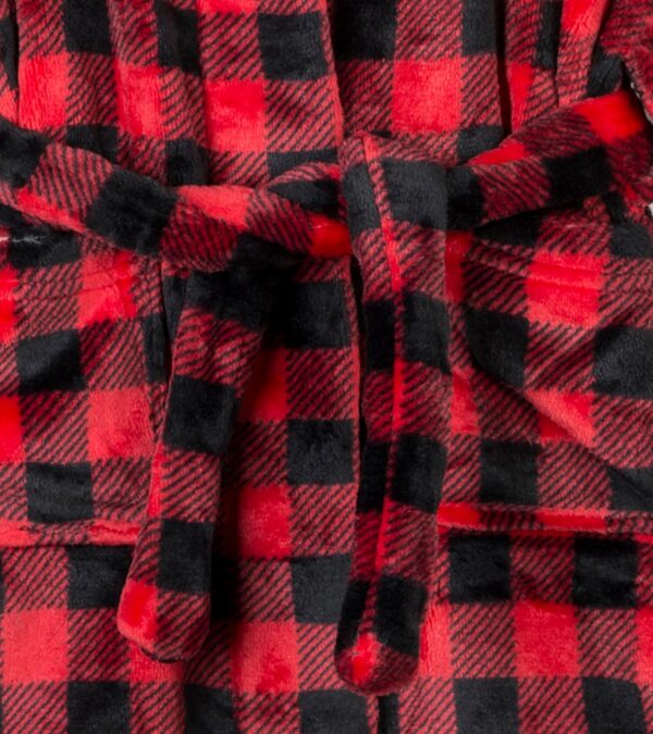 Peignoir polaire Hatley Chambre Mixte Capuche Poches-4