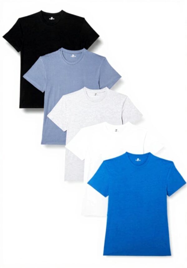 T-shirt homme Lower East LE105 confort coupe droite