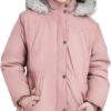 Manteau d'hiver fille maoo garden parka ski fourrure-0