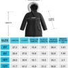 Manteau d'hiver fille maoo garden parka ski fourrure-5
