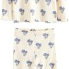 Pyjama fille lot 3 NEXT doux fleurs enfants nuit-3