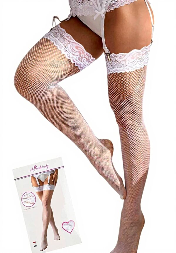 Bas pour porte-jarretelles ohyeahlady dentelle silicone