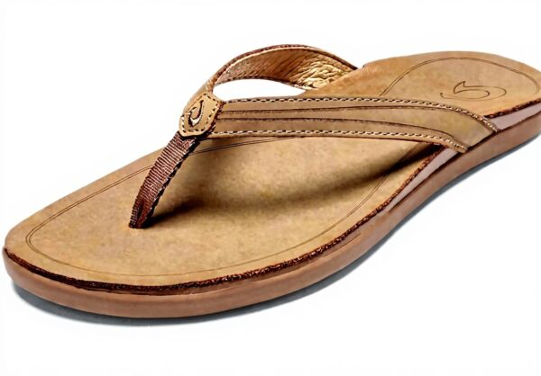 Sandales femme OLUKAI Aukai cuir souple semelle non