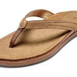 Sandales OLUKAI Aukai Tan cuir souple confort femme