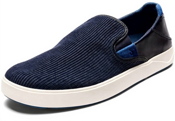 Baskets OLUKAI Laeahi Kapa homme bleu trench confort