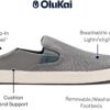 Baskets OLUKAI Laeahi Kapa homme graphite confort