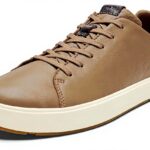 Baskets OLUKAI Laeahi Li ILI homme cuir imperméable marron