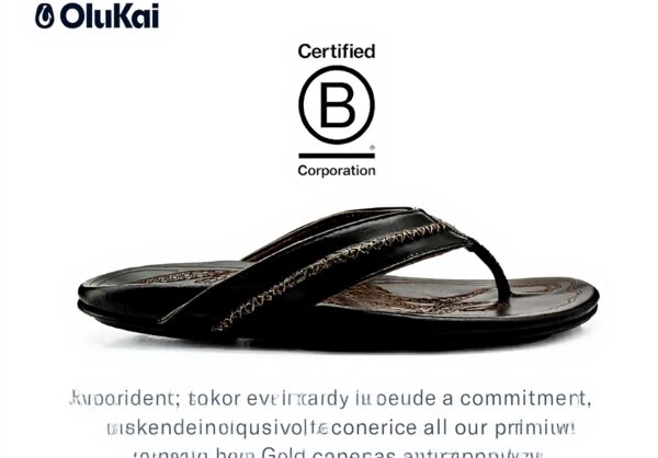 Sandales Olukai Mea Ola Homme Cuir Brun Confortable