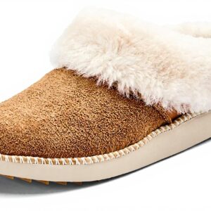 OLUKAI Femme Kui Chausson Cuir Peau Mouton Confortable