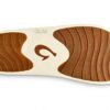 OLUKAI Femme Kui Chausson Cuir Peau Mouton Confortable