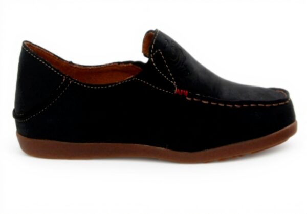 Mocassin OluKai Femme Pehuea Dk Java Tan Cuir