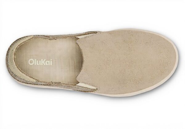 Baskets OluKai Femme Pehuea Luxe daim confortable