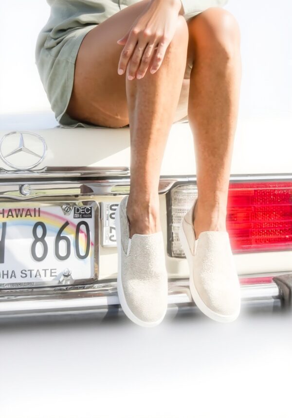 Baskets OluKai Femme Pehuea Luxe daim confortable