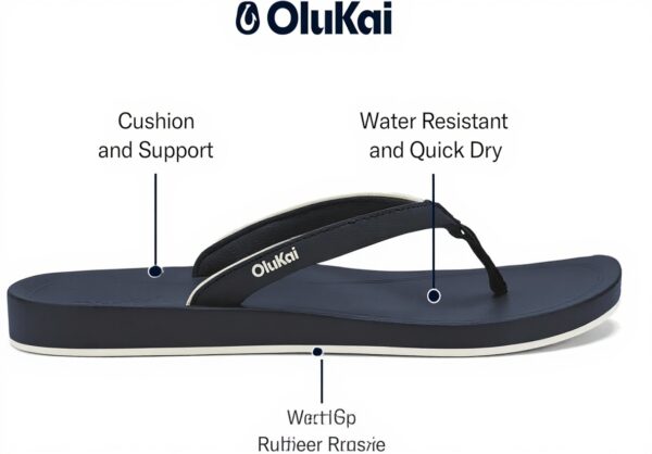 Tongs Olukai Uiki Femme EVA Confort Plage Été