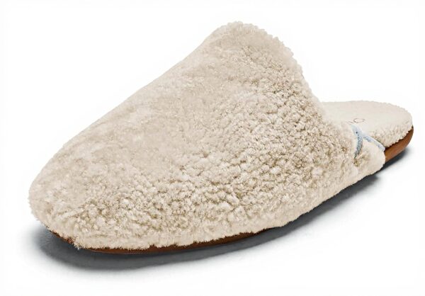 Pantoufles OLUKAI Hale Mule peau mouton polaire femme